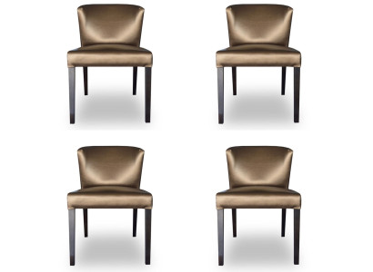 4x Chairs Chair Upholstery Design Lehn Suite Armchair Complete Modern Set new